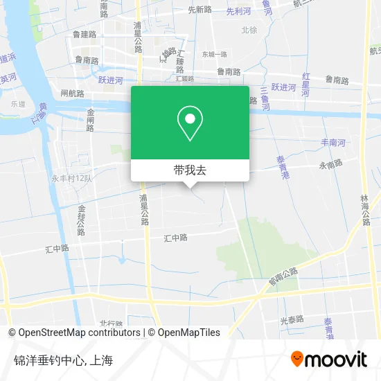 锦洋垂钓中心地图
