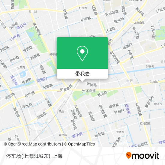 停车场(上海阳城东)地图