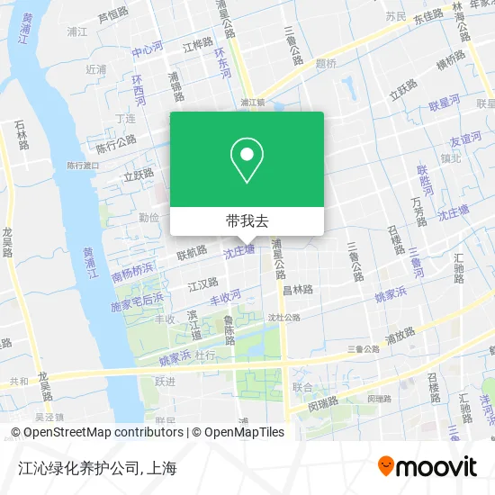 江沁绿化养护公司地图