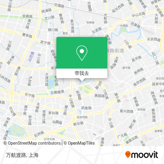 万航渡路地图