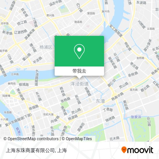 上海东珠商厦有限公司地图