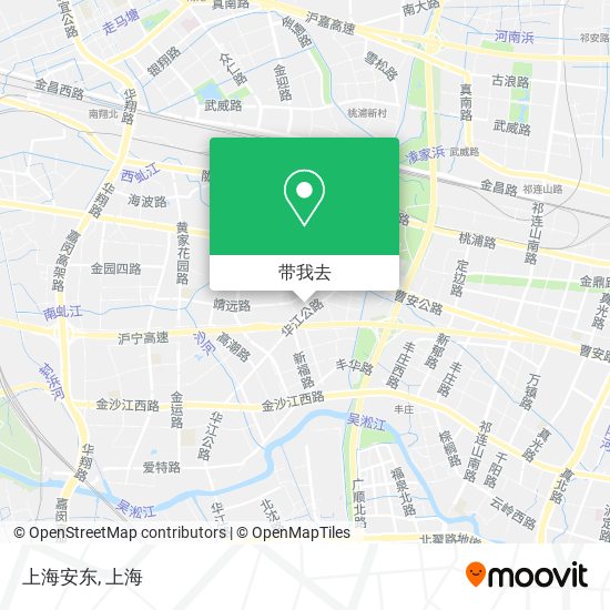 上海安东地图