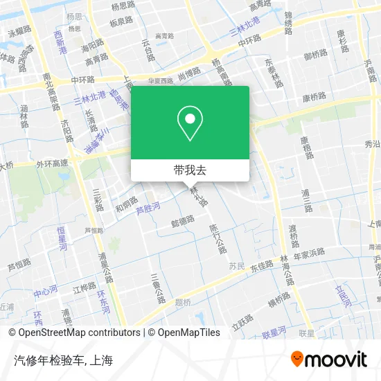汽修年检验车地图