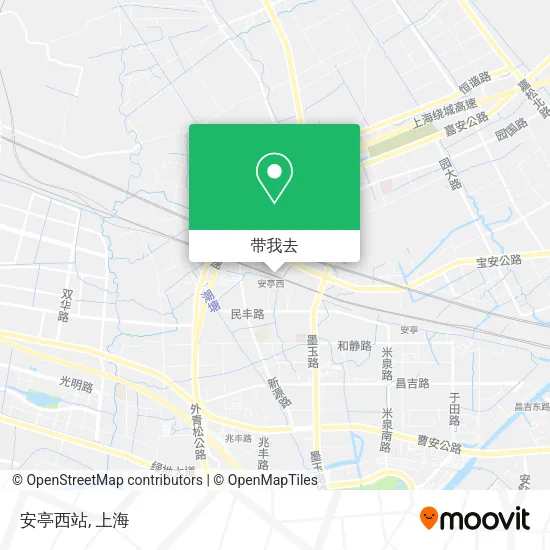 安亭西站地图