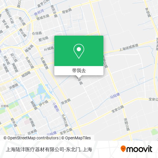 上海陆沣医疗器材有限公司-东北门地图