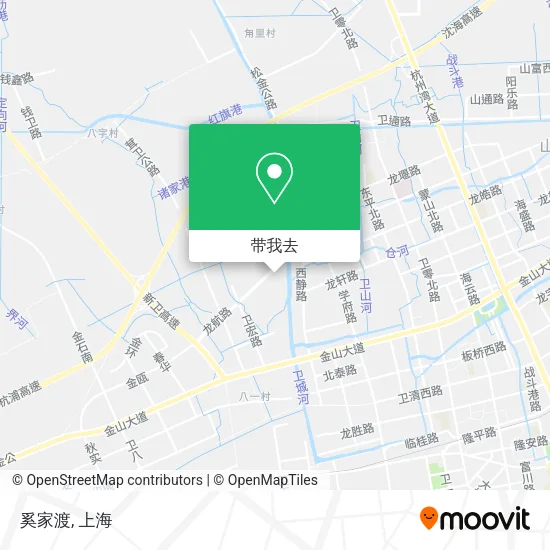 奚家渡地图