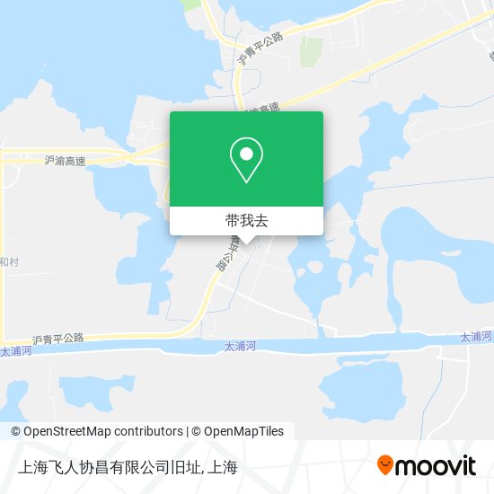 上海飞人协昌有限公司旧址地图
