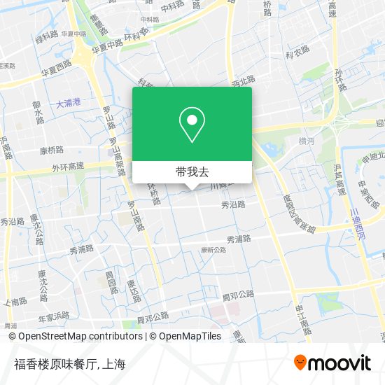 福香楼原味餐厅地图