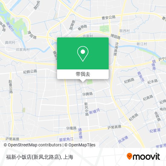 福新小饭店(新凤北路店)地图