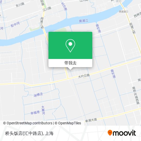 桥头饭店(汇中路店)地图