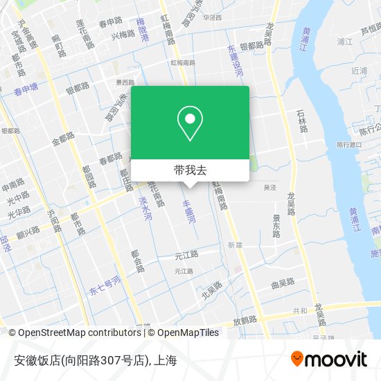 安徽饭店(向阳路307号店)地图