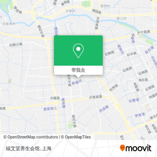 福艾堂养生会馆地图
