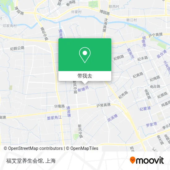 福艾堂养生会馆地图