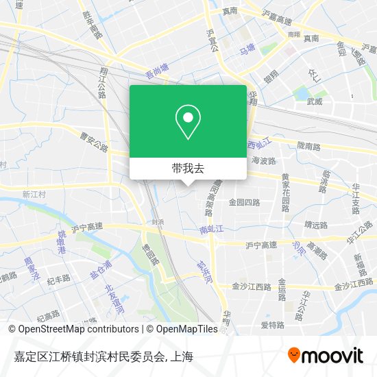 嘉定区江桥镇封滨村民委员会地图