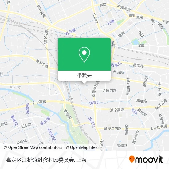 嘉定区江桥镇封滨村民委员会地图