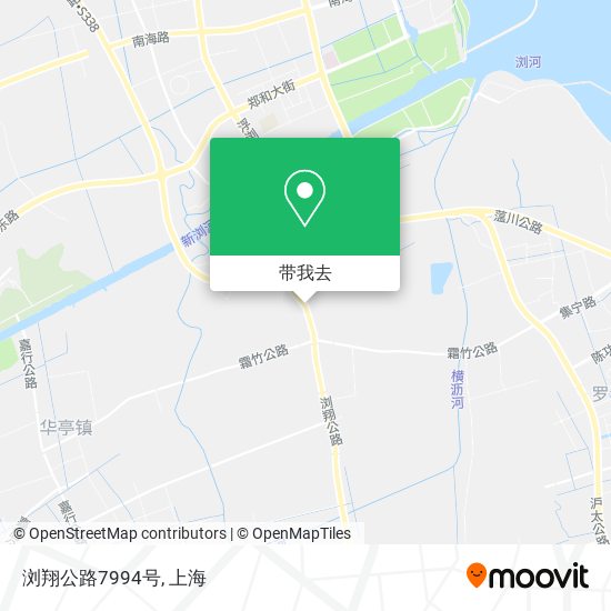 浏翔公路7994号地图