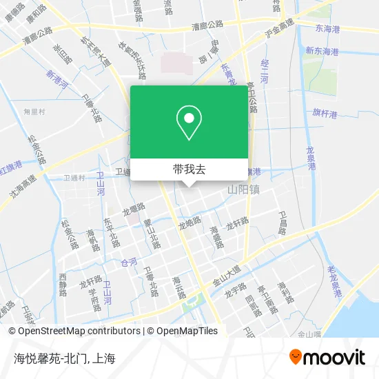 海悦馨苑-北门地图