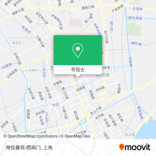 海悦馨苑-西南门地图
