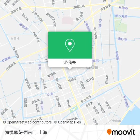 海悦馨苑-西南门地图