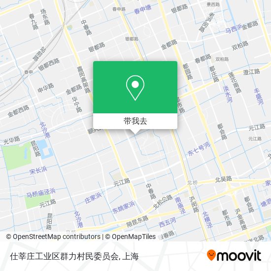 仕莘庄工业区群力村民委员会地图