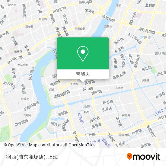 羽西(浦东商场店)地图