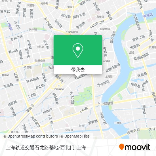 上海轨道交通石龙路基地-西北门地图