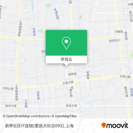 易帮社区IT连锁(重固大街店092)地图