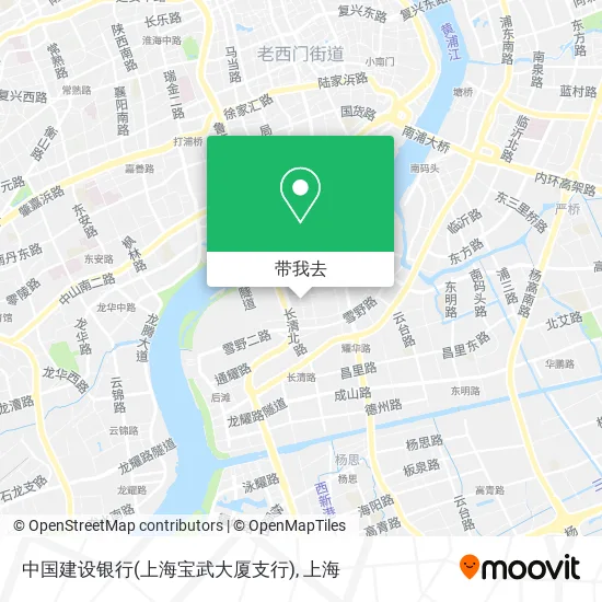 中国建设银行(上海宝武大厦支行)地图
