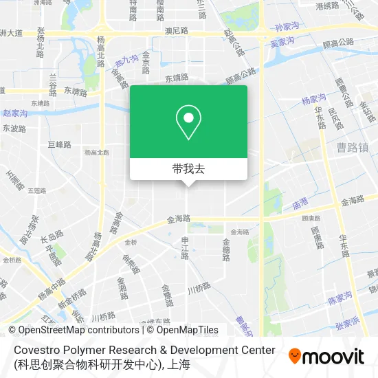 Covestro Polymer Research & Development Center (科思创聚合物科研开发中心)地图