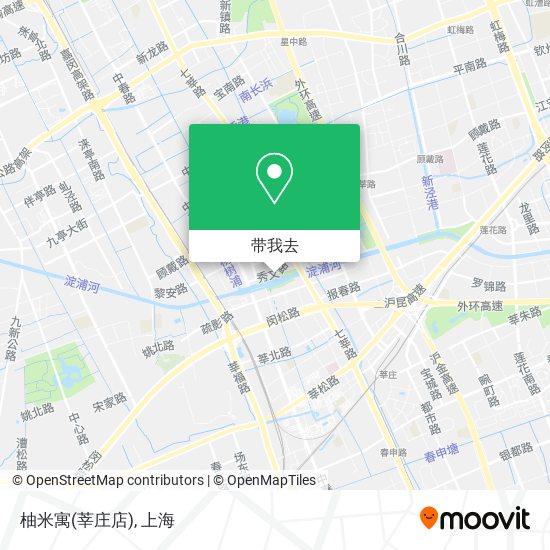 柚米寓(莘庄店)地图