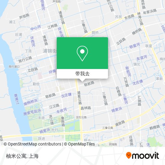 柚米公寓地图