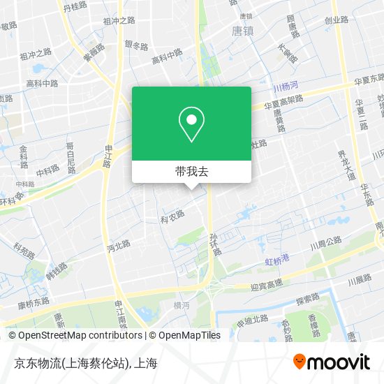 京东物流(上海蔡伦站)地图