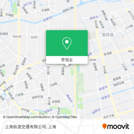 上海轨道交通有限公司地图