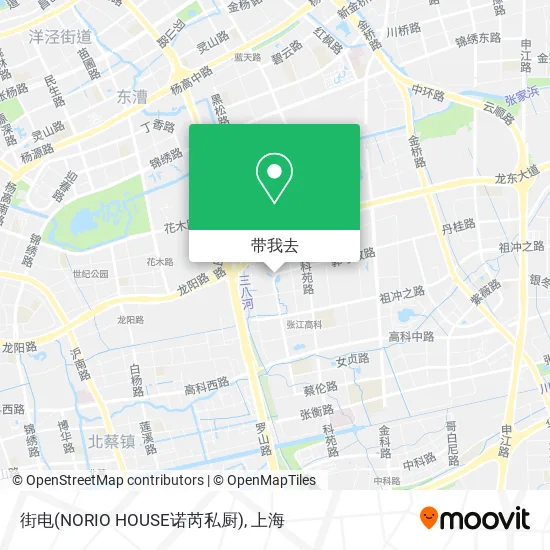 街电(NORIO HOUSE诺芮私厨)地图