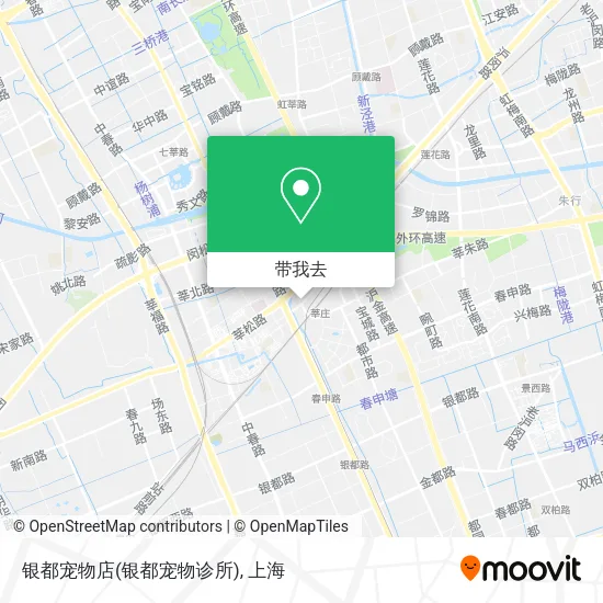 银都宠物店(银都宠物诊所)地图