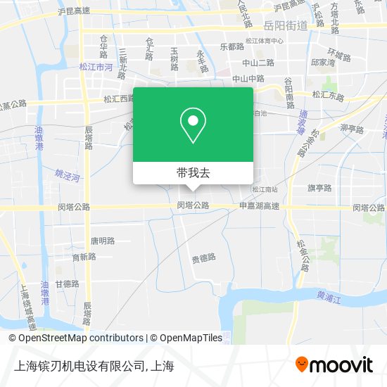 上海镔刃机电设有限公司地图