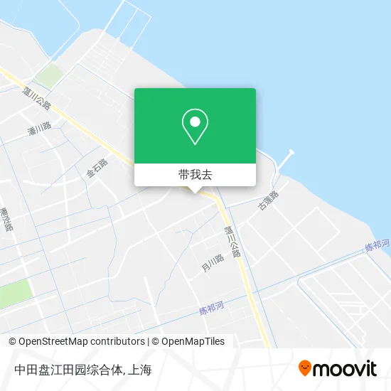中田盘江田园综合体地图