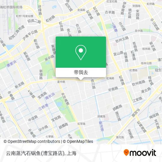 云南蒸汽石锅鱼(漕宝路店)地图