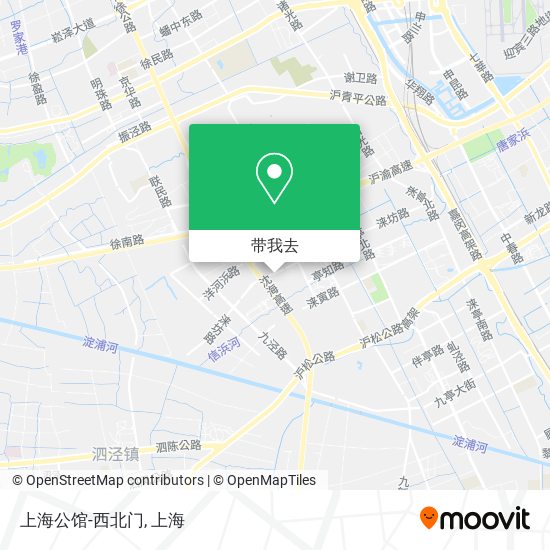 上海公馆-西北门地图