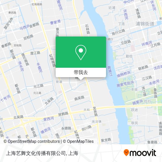 上海艺舞文化传播有限公司地图