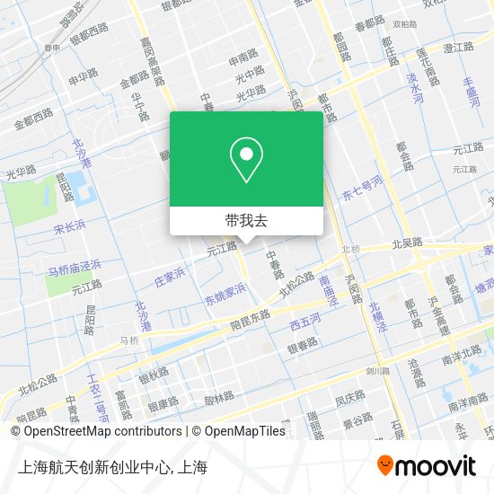 上海航天创新创业中心地图
