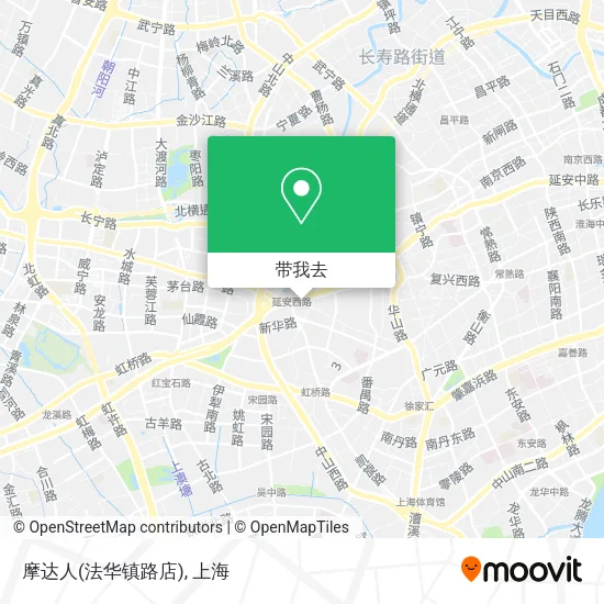摩达人(法华镇路店)地图