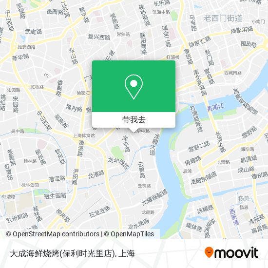 大成海鲜烧烤(保利时光里店)地图