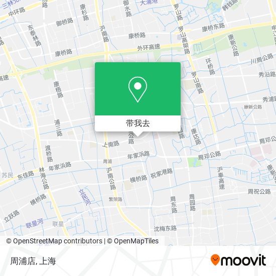 周浦店地图