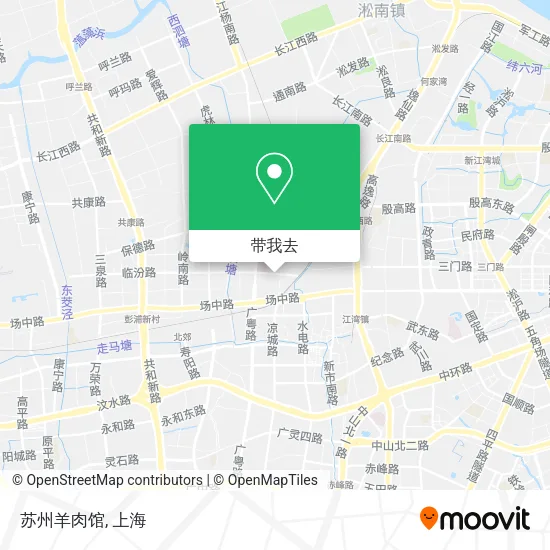 苏州羊肉馆地图