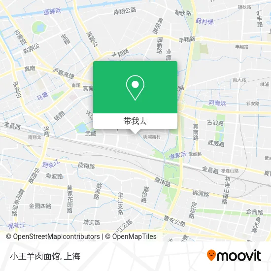 小王羊肉面馆地图
