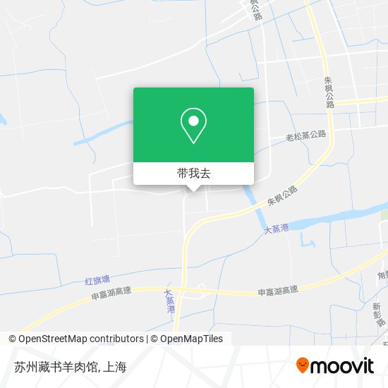 苏州藏书羊肉馆地图