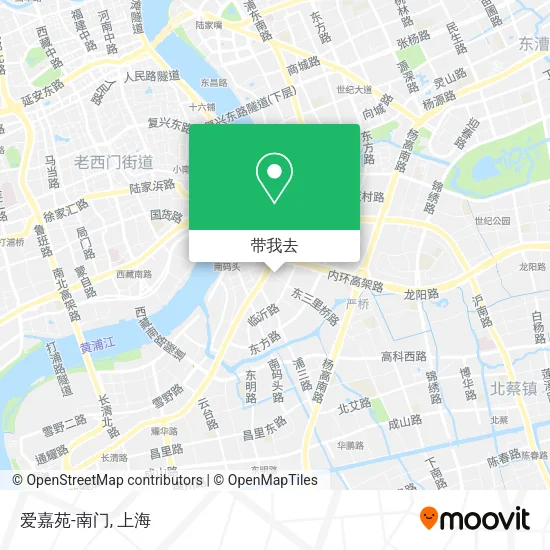爱嘉苑-南门地图