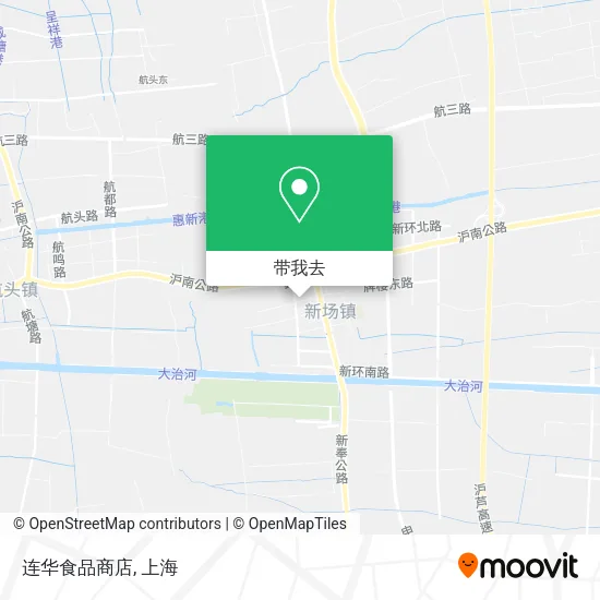 连华食品商店地图