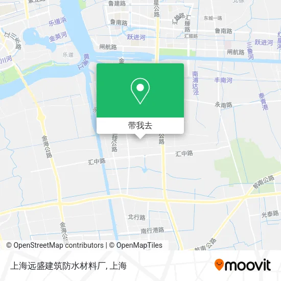 上海远盛建筑防水材料厂地图